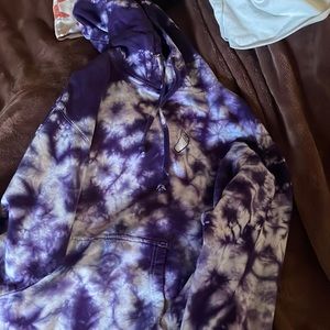 40s and shorties tie dye sweater shirt